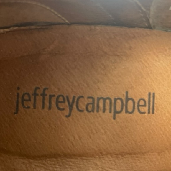 Jeffrey Campbell Women’s Taggart Tan Suede Open Weave Pull On  Ankle Boots - Picture 6 of 8